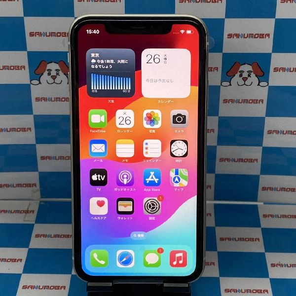 iPhone11 SoftBank版SIMフリー 128GB NWM22J/A A2221 交換未使用品 ホワイト