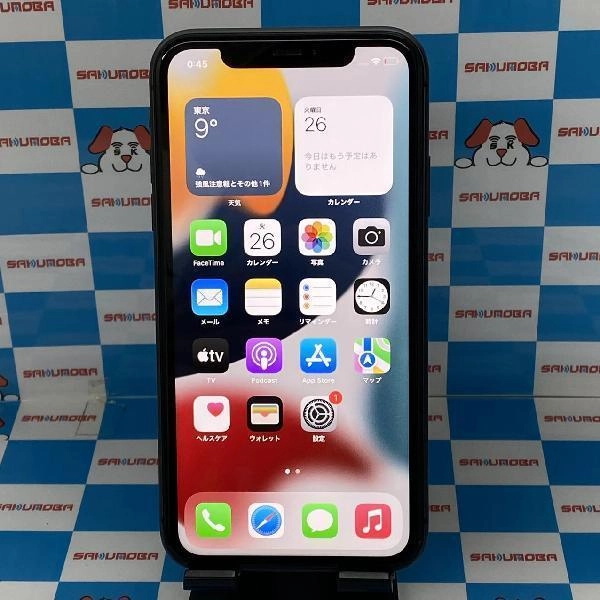 iPhone11 Softbank版SIMフリー 128GB MWM72J/A A2221 ブラック SoftBank