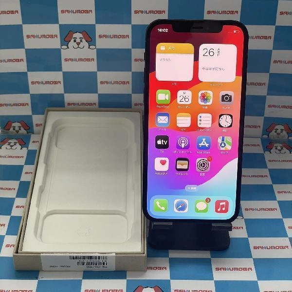 iPhone12 SoftBank版SIMフリー 128GB NGHU3J/A A2402 交換未使用品 ブラック