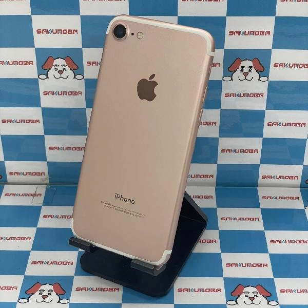 iPhone7 au版SIMフリー 128GB MNCN2J/A A1779 極美品 ローズゴールド