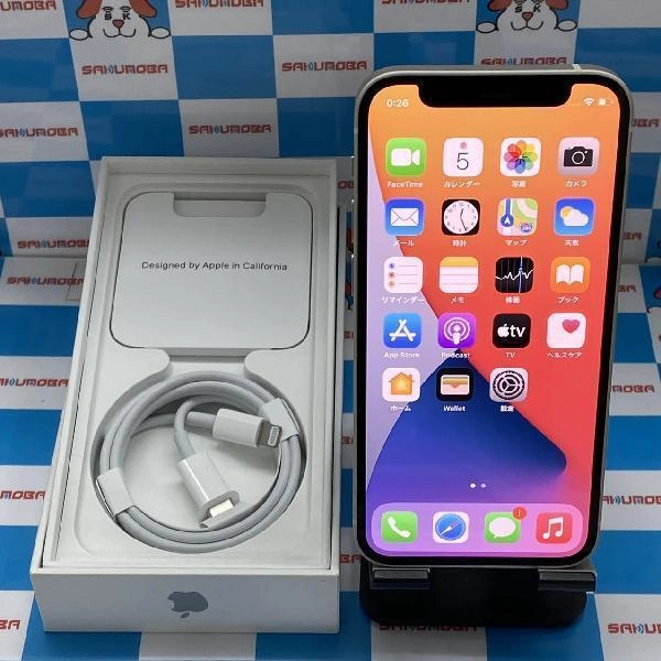 iPhone12 mini au版SIMフリー 64GB MGA63J/A A2398 新品同様 ホワイト