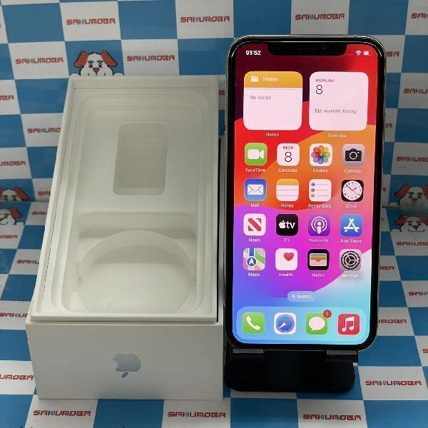 iPhoneXS au版SIMフリー 64GB MTAX2J/A A2098 シルバー