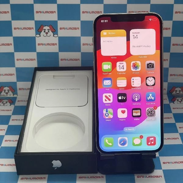 iPhone12 Pro au版SIMフリー 256GB MGMA3J/A A2406 ジャンク品 シルバー