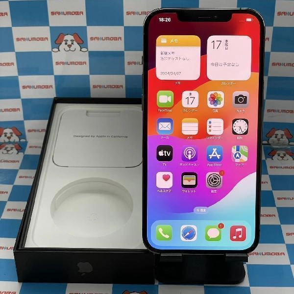 iPhone12 Pro Max SoftBank版SIMフリー 256GB NGCY3J/A A2410 交換未使用品 グラファイト