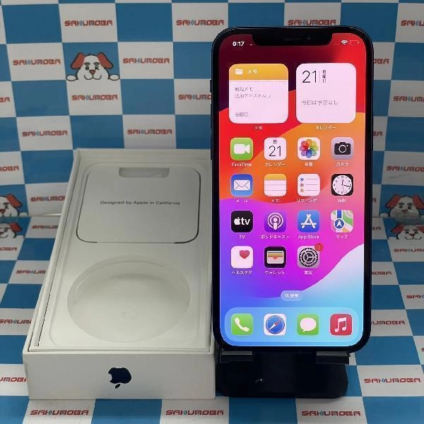 iPhone12 au版SIMフリー 128GB NGHX3J/A A2402 交換未使用品 ブルー