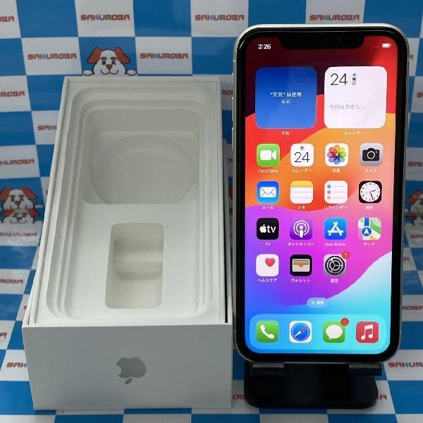iPhone11 au版SIMフリー 64GB MWLU2J/A A2221 極美品 ホワイト
