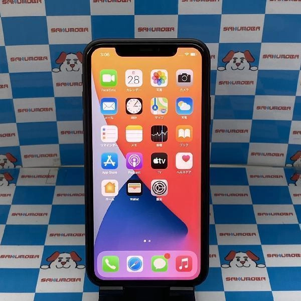 iPhone11 au版SIMフリー 64GB 3H727J/A A2221 新品同様品 ブラック