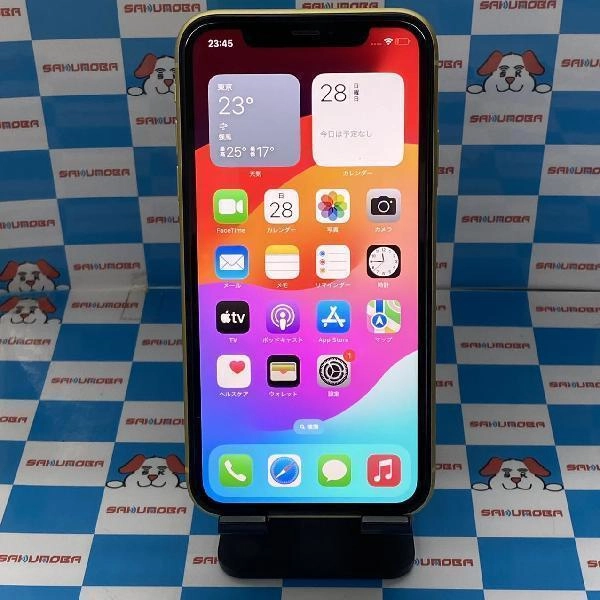 iPhone11 au版SIMフリー 64GB MWLW2J/A A2221 イエロー