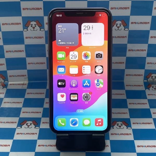 iPhone11 au版SIMフリー 64GB MWM22J/A A2221 パープル