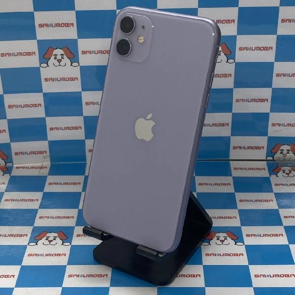 iPhone11 au版SIMフリー 64GB MWM22J/A A2221 パープル