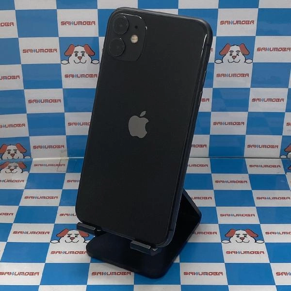iPhone11 au版SIMフリー 128GB MWM02J/A A2221 美品 ブラック
