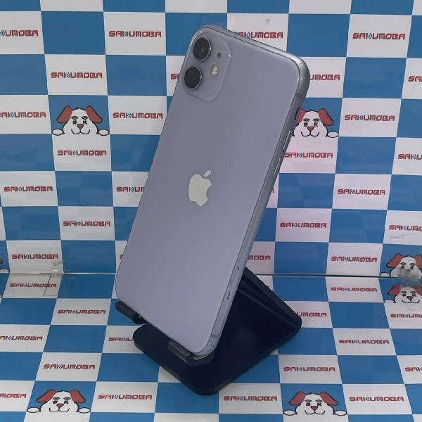 iPhone11 au版SIMフリー 128GB MWM52J/A A2221 パープル