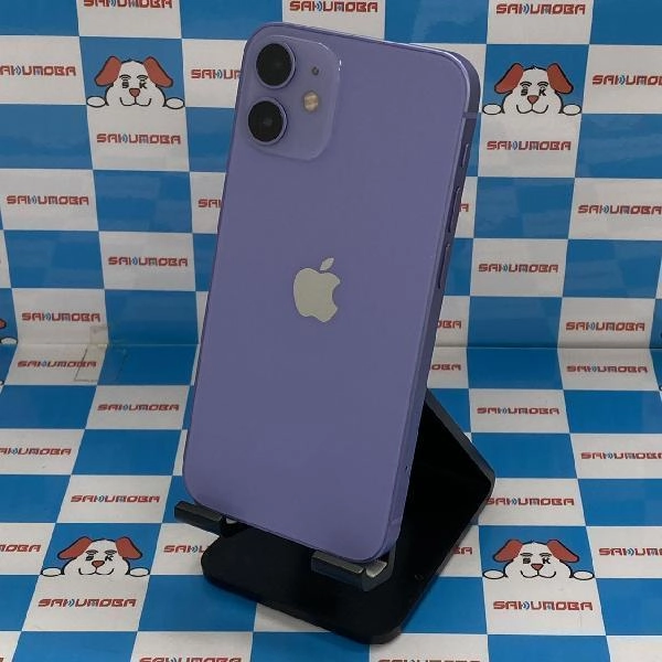 iPhone12 mini au版SIMフリー 256GB MJQE3J/A A2398 極美品 パープル