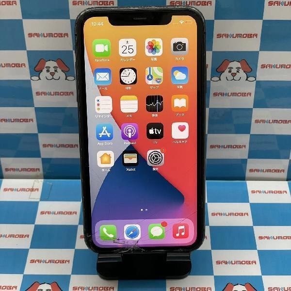 iPhone11 SoftBank版SIMフリー 64GB MWLT2J/A A2221 ジャンク品 ブラック