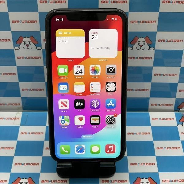 iPhone11 Apple版SIMフリー 64GB MWLT2J/A A2221 ジャンク品 ブラック