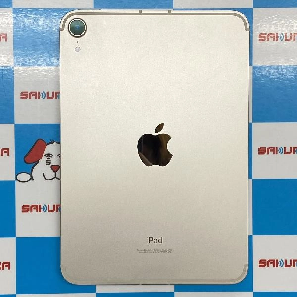 iPad mini 第6世代 au版SIMフリー 64GB MK8C3J/A A2568 極美品
