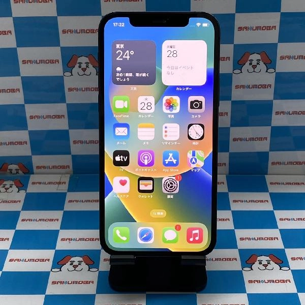 iPhone12 Pro au版SIMフリー 128GB MGM83J/A A2406 美品 パシフィックブルー