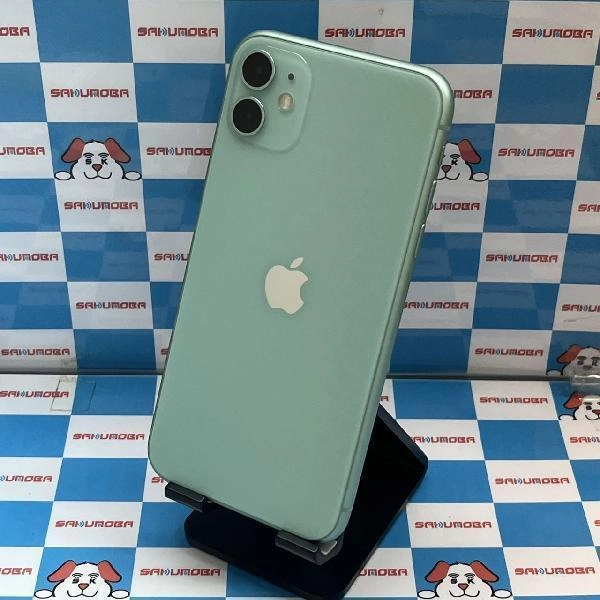 iPhone11 au版SIMフリー 128GB MWM62J/A A2221 極美品 グリーン