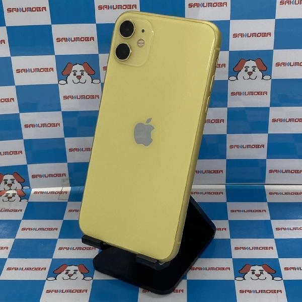 iPhone11 Apple版SIMフリー 128GB MWM42J/A A2221 ジャンク品 イエロー
