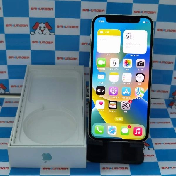 iPhone12 mini au版SIMフリー 256GB MGDW3J/A A2398 美品 グリーン