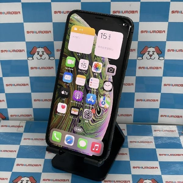 iPhoneXS au版SIMフリー 64GB MTAW2J/A A2098 ジャンク品 スペースグレイ