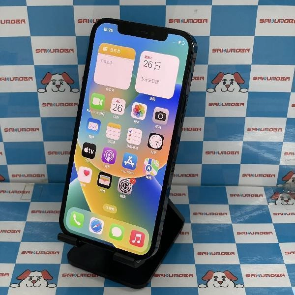 iPhone12 Pro au版SIMフリー 256GB MGMD3J/A A2406 ジャンク品 パシフィックブルー