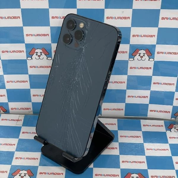 iPhone12 Pro au版SIMフリー 256GB MGMD3J/A A2406 ジャンク品 パシフィックブルー