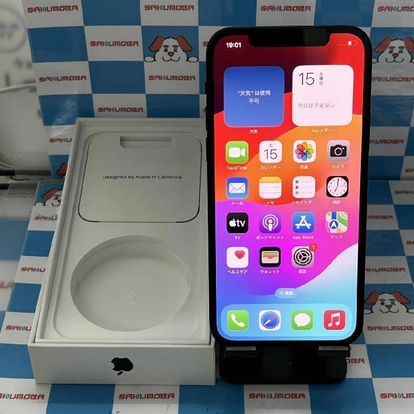 iPhone12 au版SIMフリー 128GB NGHU3J/A A2402 交換未使用品 ブラック