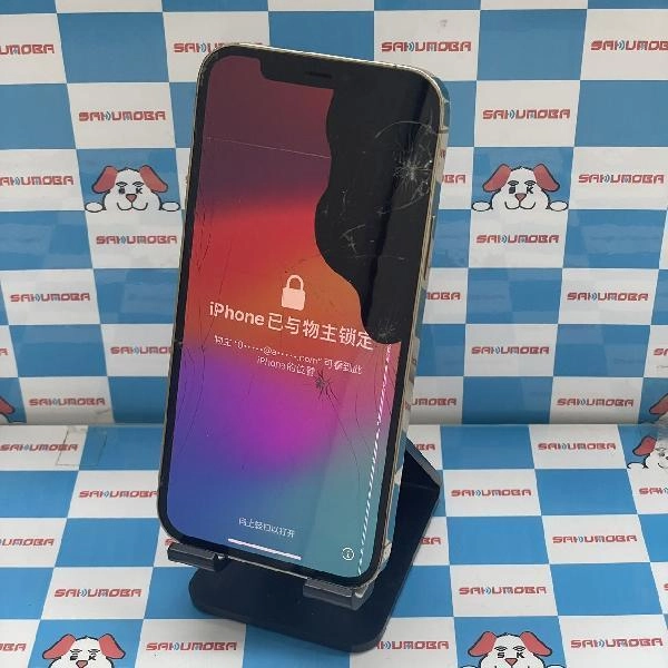 iPhone12 Pro au版SIMフリー 128GB MGM73J/A A2406 ジャンク品 ゴールド