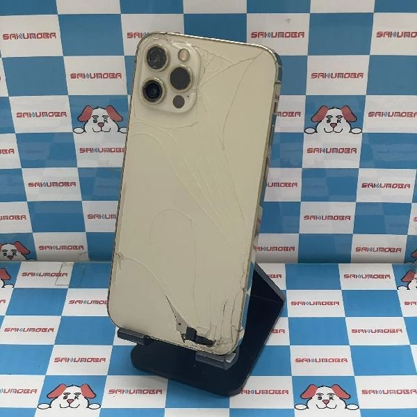 iPhone12 Pro au版SIMフリー 128GB MGM73J/A A2406 ジャンク品 ゴールド