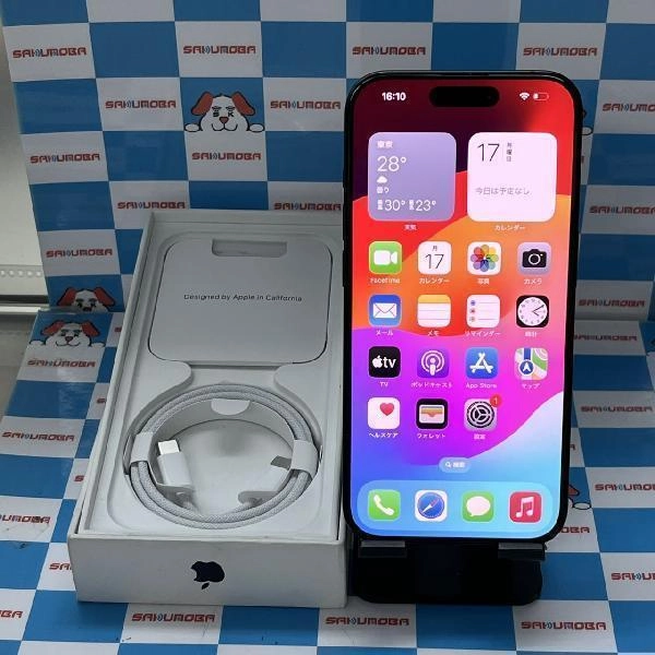 iPhone15 Pro Apple版SIMフリー 128GB MTQQ3LL/A A2848 訳あり新品 No 商品カラー