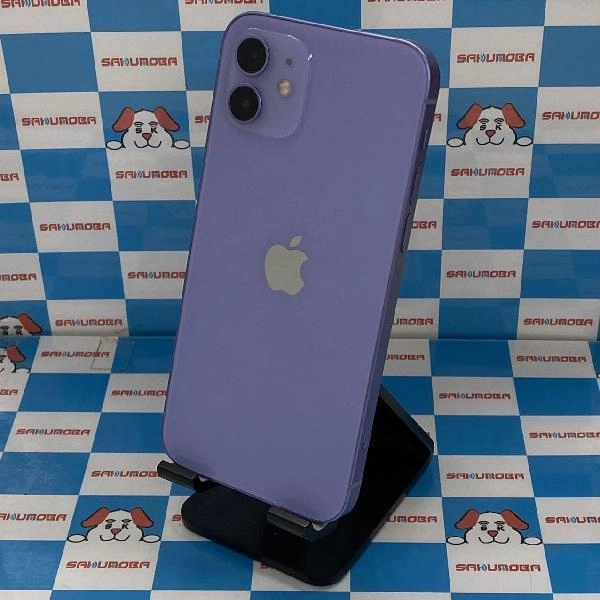 iPhone12 au版SIMフリー 64GB MJNH3J/A A2402 新品同様 パープル