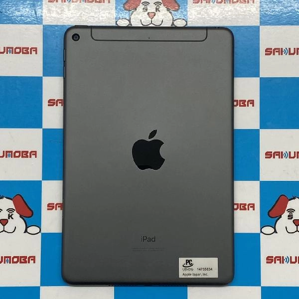 iPad mini 第5世代 au版SIMフリー 256GB MUXC2J/A A2124 極美品 スペースグレイ