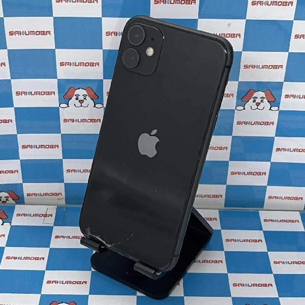 iPhone11 Apple版SIMフリー 64GB MWLT2J/A A2221 ジャンク品 ブラック