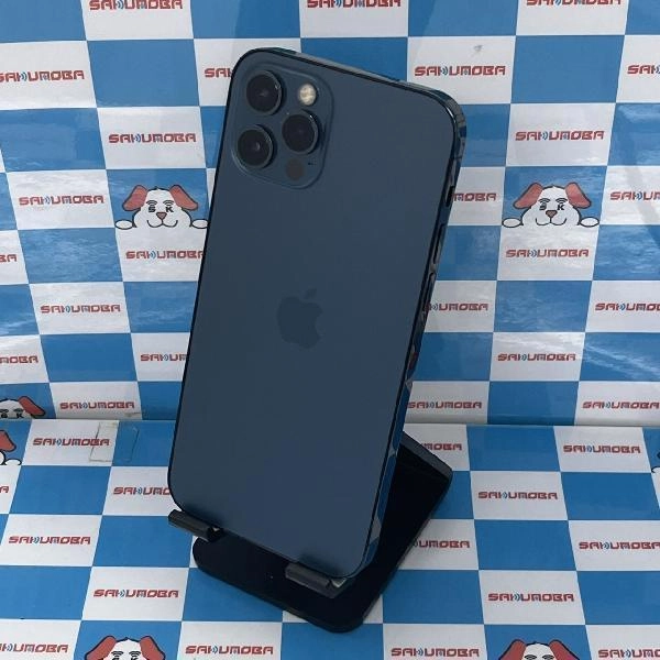 iPhone12 Pro au版SIMフリー 128GB MGM83J/A A2406 極美品 パシフィックブルー