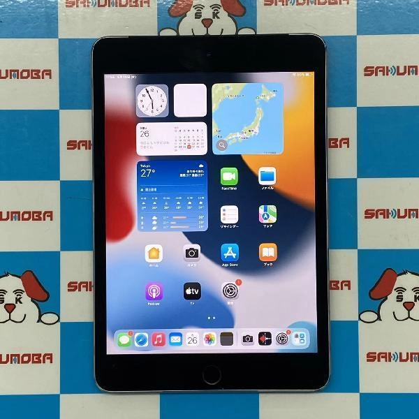iPad mini 第4世代 au版SIMフリー 128GB MK762J/A A1550 美品 スペースグレイ