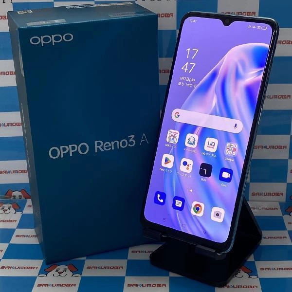 OPPO Reno3 A UQmobile 128GB SIMロック解除済み ホワイト
