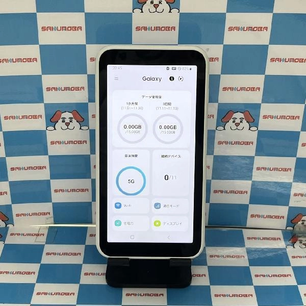 Galaxy 5G Mobile Wi-Fi SCR01 au ホワイト