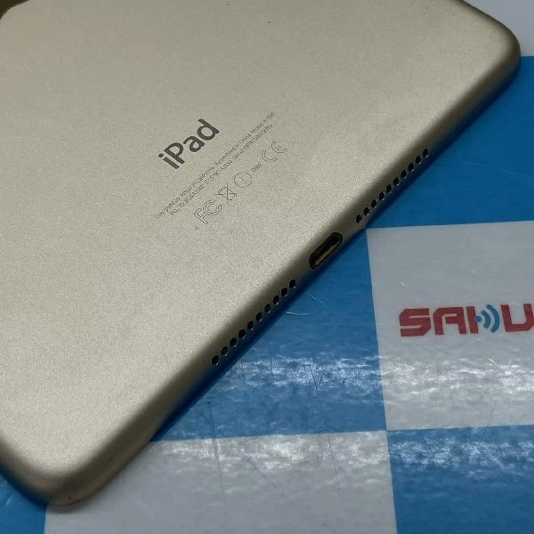 iPad mini 第4世代 au版SIMフリー 16GB MK712J/A A1550 ジャンク品 ゴールド