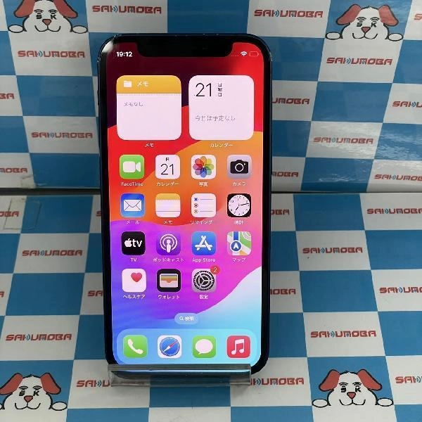 iPhone12 mini SoftBank版SIMフリー 64GB MGAP3J/A A2398 ジャンク品 ブルー