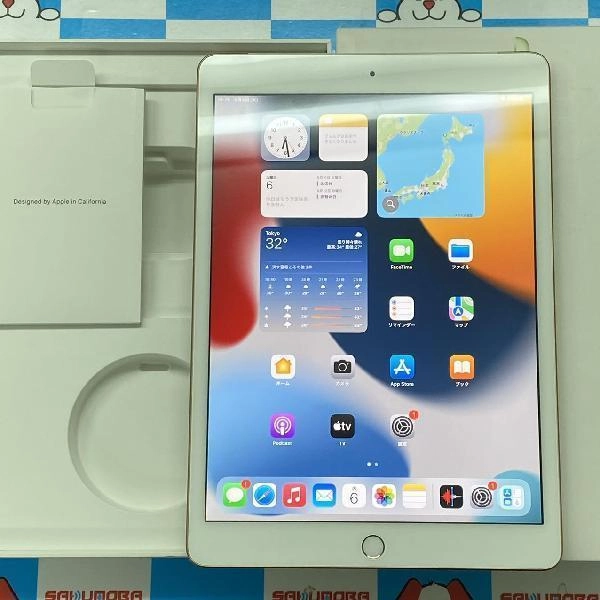 iPad 第7世代 au版SIMフリー 128GB MW6G2J/A A2198 ゴールド