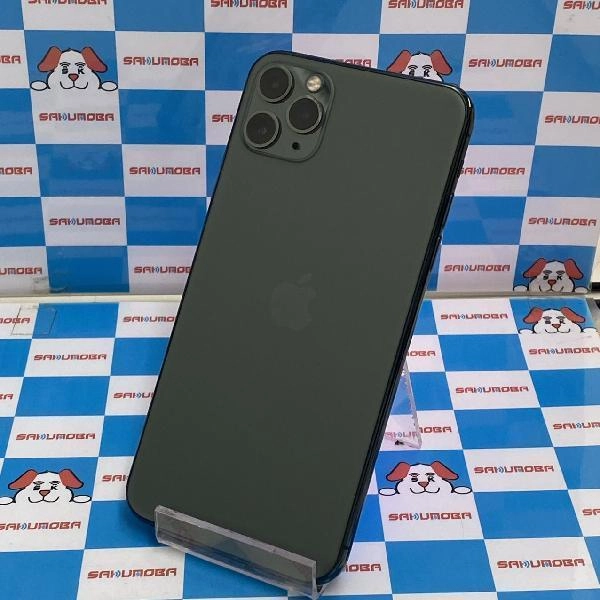 iPhone11 Pro Max Apple版SIMフリー 256GB MWHM2J/A A2218 ミッドナイトグリーン