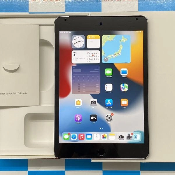 iPad mini 第4世代 Apple版SIMフリー 128GB MK762J/A A1550 極美品 スペースグレイ