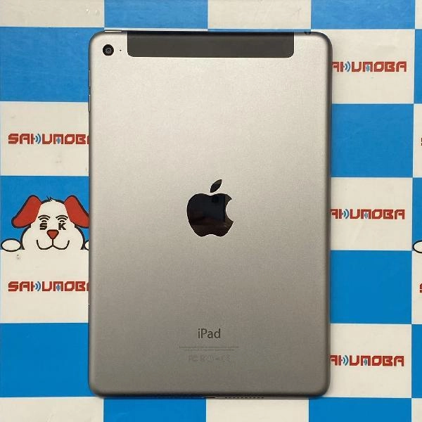 iPad mini 第4世代 Apple版SIMフリー 128GB MK762J/A A1550 極美品 スペースグレイ