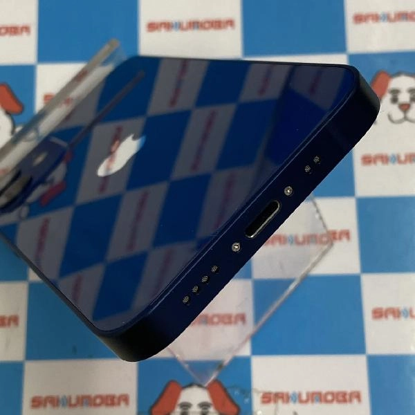 iPhone12 mini au版SIMフリー 64GB MGAP3J/A A2389 極美品 ブルー