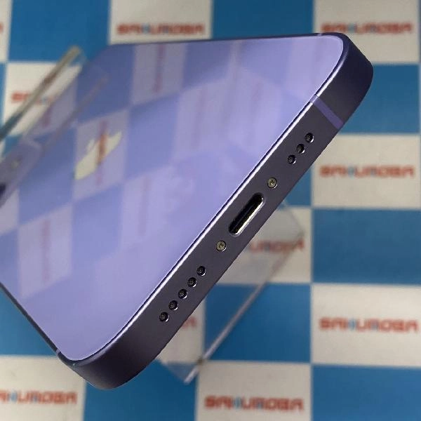 iPhone12 au版SIMフリー 128GB MJNJ3J/A A2402 美品 パープル