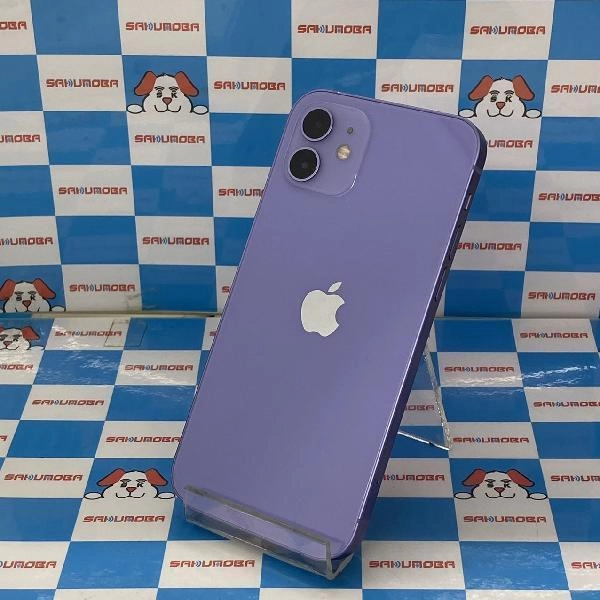 iPhone12 au版SIMフリー 128GB MJNJ3J/A A2402 美品 パープル