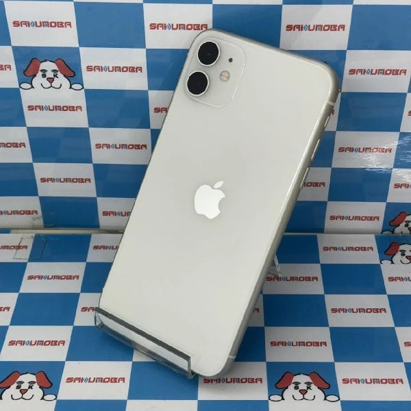 iPhone11 Apple版SIMフリー 64GB NWLU2J/A A2221 新品同様 ホワイト