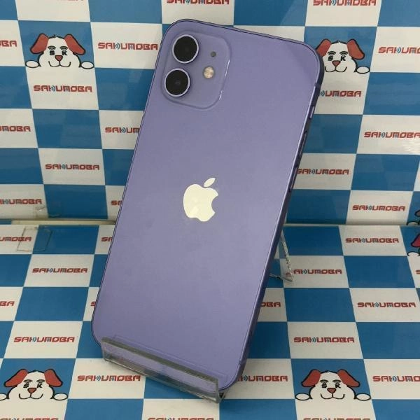 iPhone12 楽天モバイル版SIMフリー 128GB MJNJ3J/A A2402 極美品 パープル