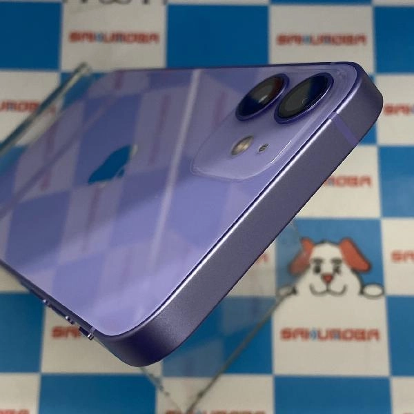 iPhone12 mini Apple版SIMフリー 64GB MJQC3J/A A2398 極美品 パープル